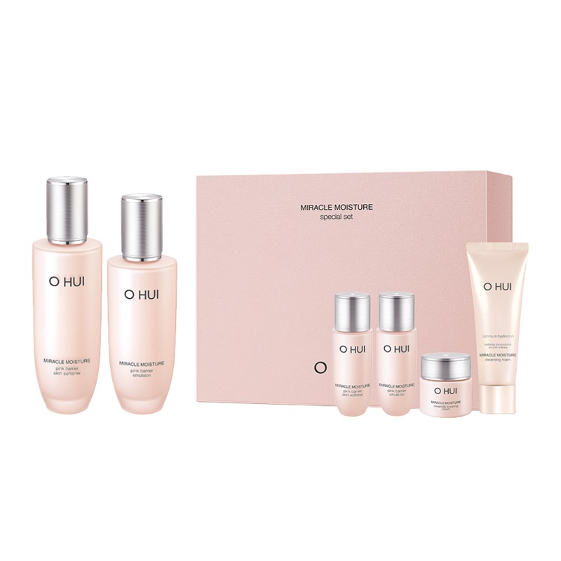 ミラクル モイスチャー ピンクバリア 2種 スペシャル企画 _スキン+ローション+サンプル4種付き_韓国コスメ
