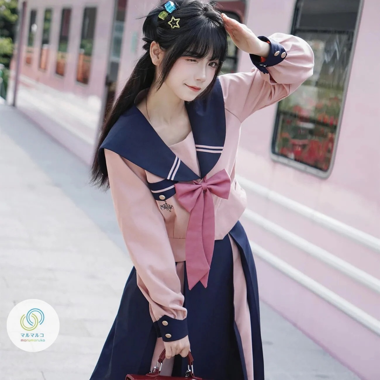 桜 JK制服 セット 学院風 JKユニフォーム セーラー服 コスプレ 体育祭 女子学生校服 スーツ 長袖/半袖 ロングスカート/ミニスカート30%までに制限