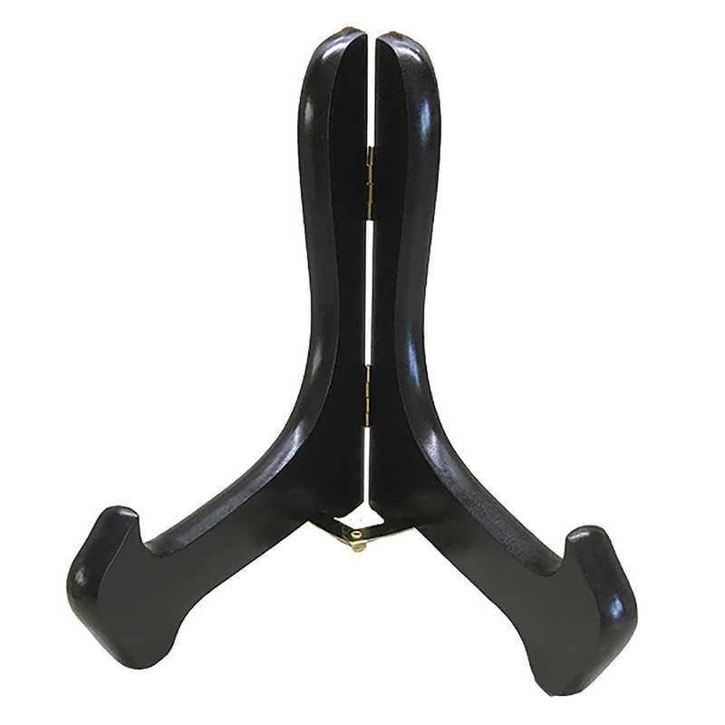 福井金属工芸　木製皿立黒塗装14号　NO.65714 5,005円