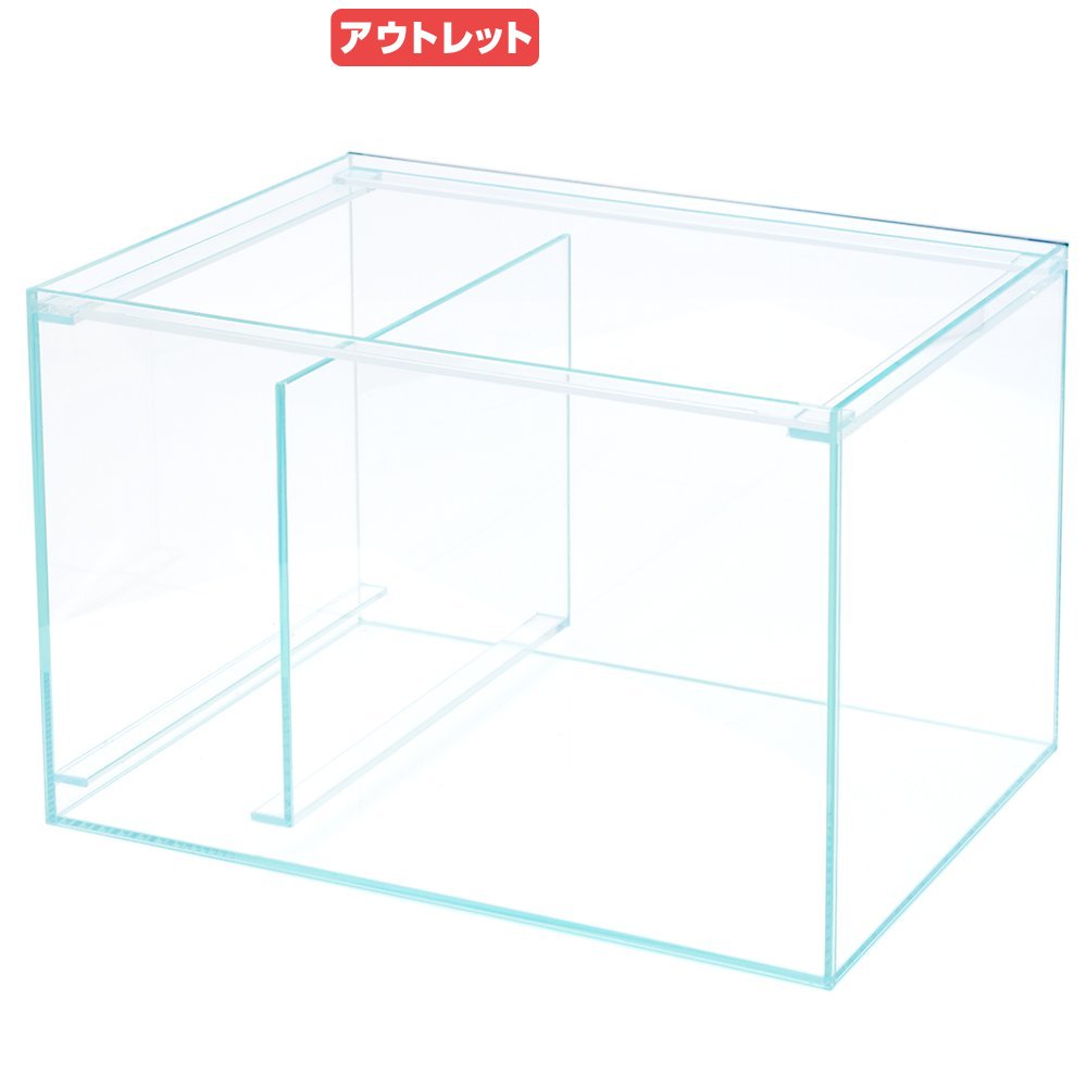 アウトレット品　スーパークリア　アクロ　オーバーフロー　２槽式濾過槽　６０ｃｍ用（単体）　お一人様１点限り　訳あり　ＣＲＣ10―11―05―70―00