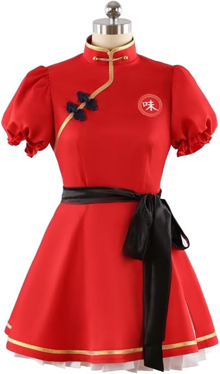 朱城ルミ 幼女 中華 ドレス コスプレ衣装 コスチューム 仮装 変装 文化祭 イベント