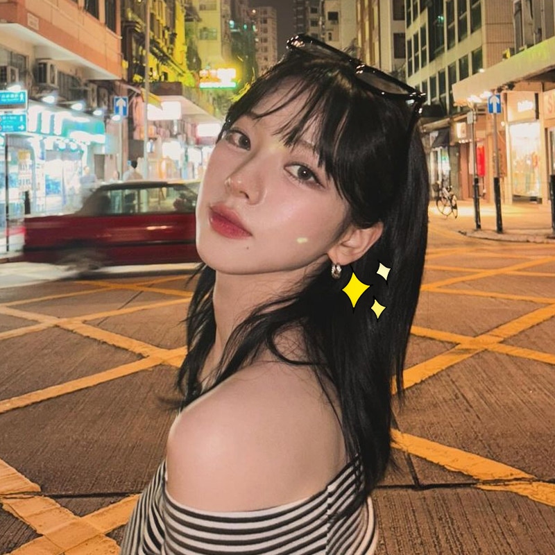 aespa カリナ LESSERAFIM ウンチェ IU 着用 Classic Curve Earrings