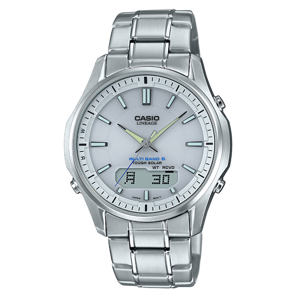 カシオ 【国内正規品】LINEAGE　MULTI BAND6 デジアナ　ソーラー電波時計　メンズタイプ LCW-M100DE-7AJF 9,768円
