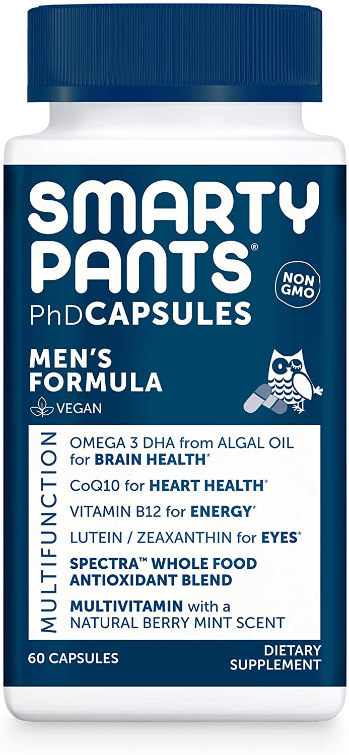 [アメリカ無料直送] [プレミアム商品][満足度上位]SmartyPants男性用デイリーマルチビタ