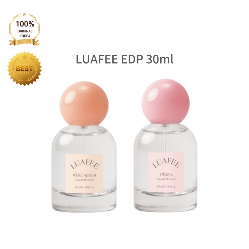 [正品]LUAF*E ルアペ 香水 30ml ホワイト フリー 鼻 ロマンチックなムードを盛り込んだほのかなアプリコット色の風