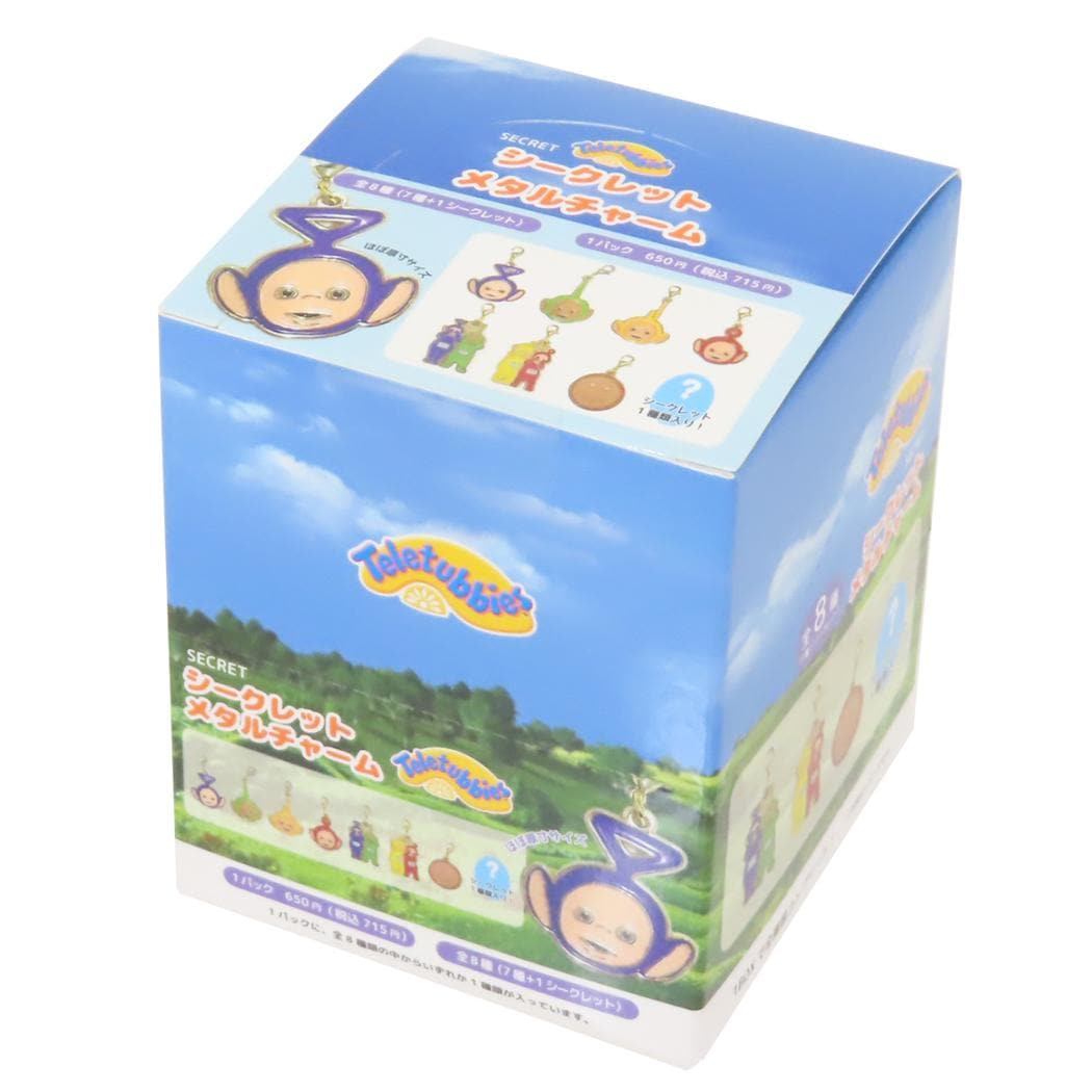 テレタビーズ キーホルダー シークレットメタルチャーム 全8種 8個入セット キャラクター グッズ