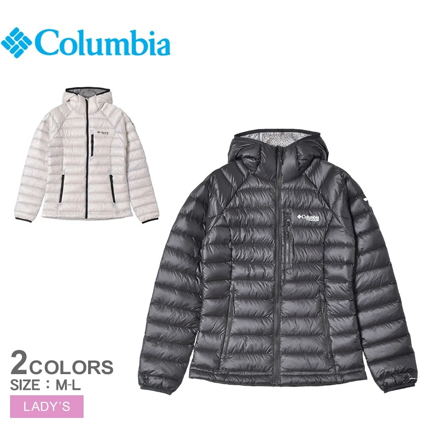 アークティッククレストダウンフードジャケット WR6910 レディース ウェア ダウン 保温 撥水 ファスナー フード アウトドア レジャー シンプル カジュアル 長袖