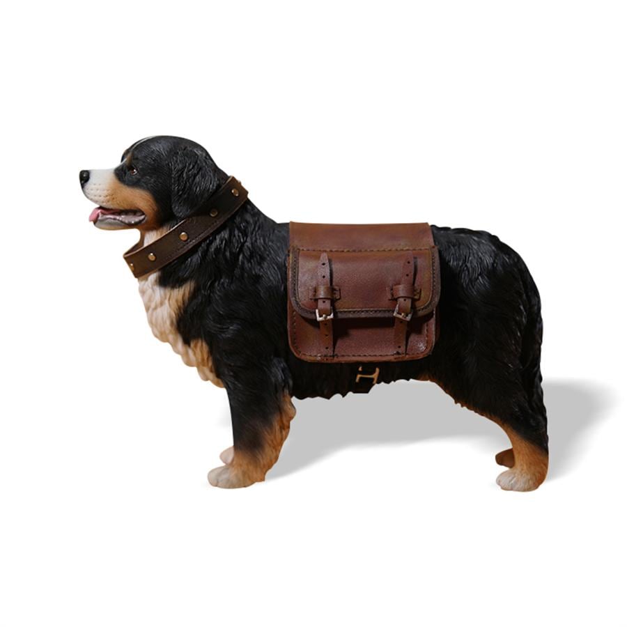 JXK 1/6 サイズ バーニーズマウンテンドッグ フィギュア 19.5CM スタチュー リアル 犬 動物 プラモデル 模型 プレミアム オリジナル プレゼント 置物