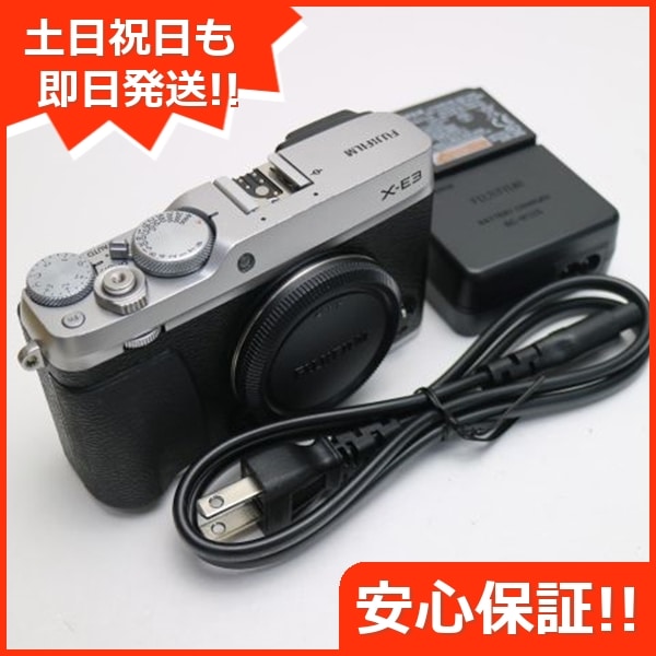 超美品 FUJIFILM X-E3 シルバー FUJIFILM 202