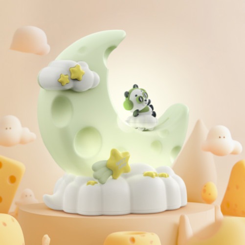 アニメバーディーズかわいいキャラクター三日月ムードライト