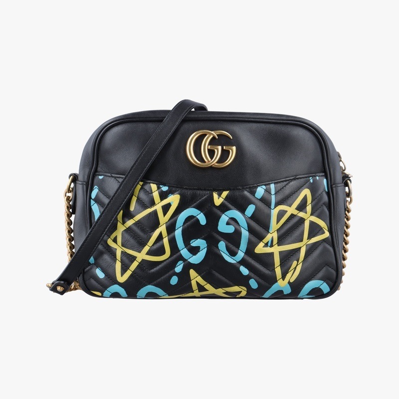 GGマーモントマルチカラーレザー443499F020354733中古