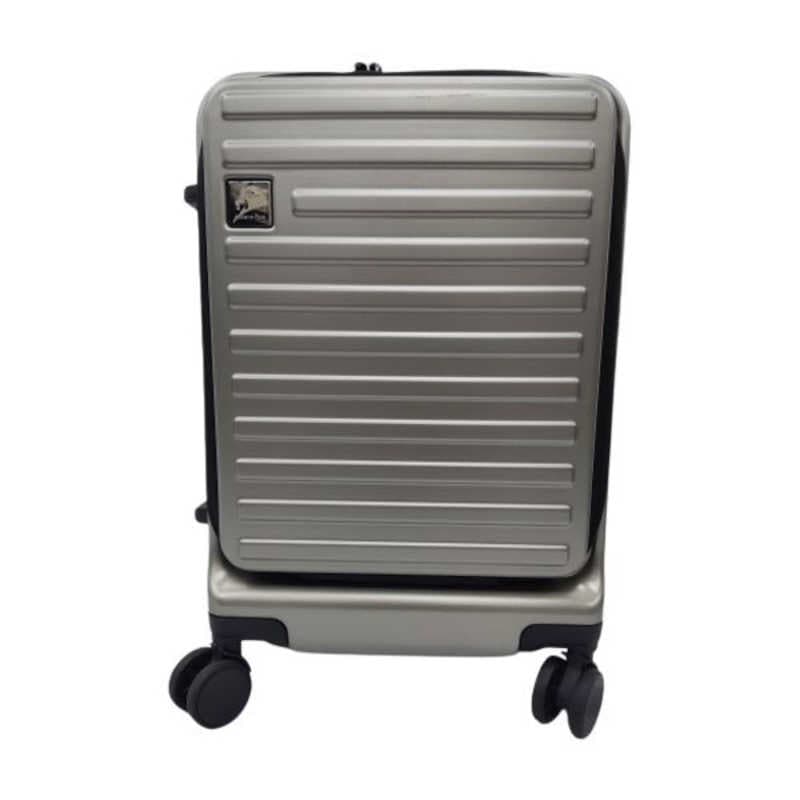 静　Lishon Pass 拡張機能付きフロントオープン型スーツケース 42L(機内持込) TSAロック搭載 ゴールド Lishon ［TSAロック搭載］　LP42LキナイモチコミG