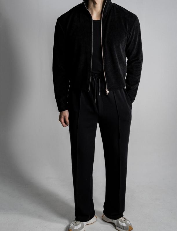 マッスルフィット ストレートトラックパンツ