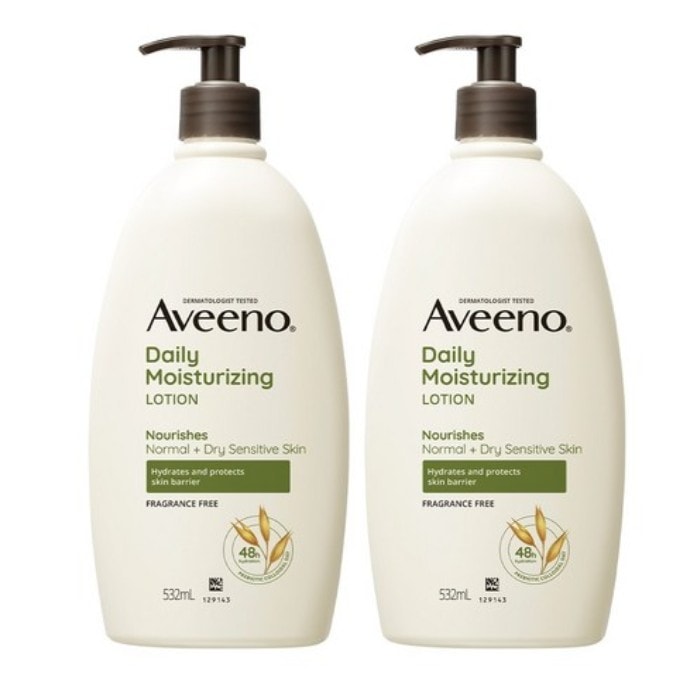 NEW アビノ デイリー モイスチャライジング ローション 532ml × 2個 「乾燥肌 保湿」「無香料 低刺激」「オートミール 保湿ケア」