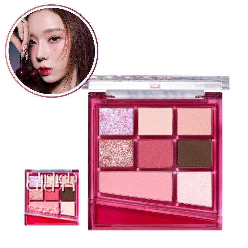 [winter pick/新作アイシャドウ] リアルアイパレットオールニュー ハッシュドチェリーエディション