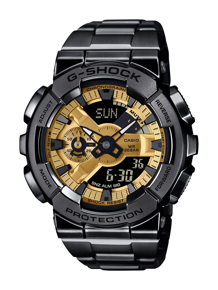カシオ 【国内正規品】G-SHOCK（ジーショック） クオーツ　メンズタイプ GM-110BD-1A9JF