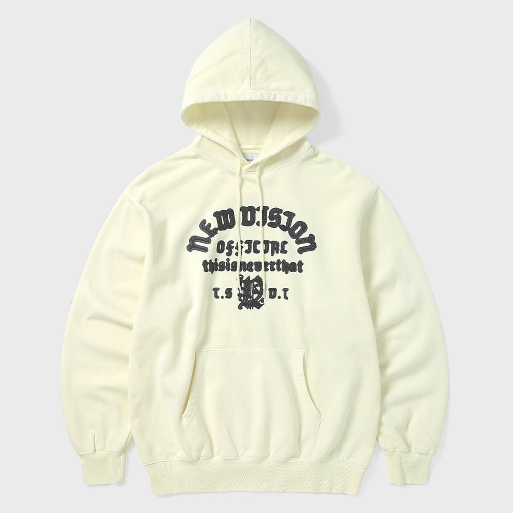 ディス・イズ・ネヴァー・ザット・ニュー・ビジョン・クラック・フーディー・アイボリー