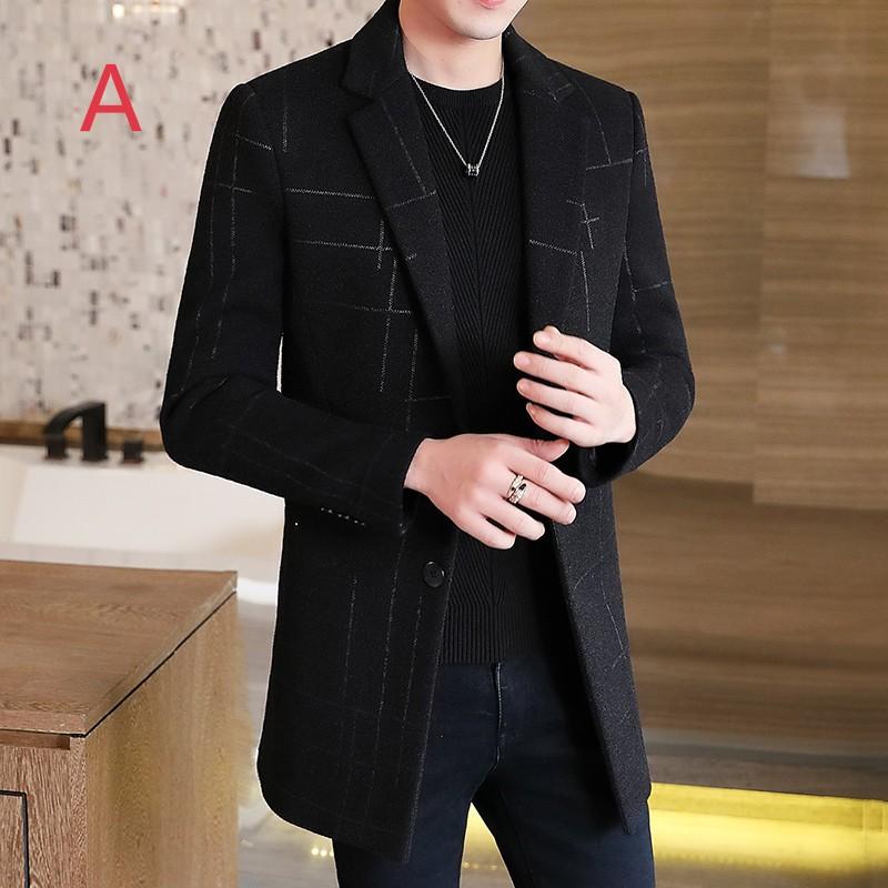 ラシャコート ジャケット テーラード メンズ ピーコート 秋冬 アウター スーツ チェスターコート スリム チェック柄 ラシャスーツ フォーマル ロングコート