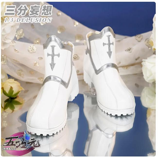 [工場直売　品質保証] 三分妄想　ソードアート・オンライン　SAO　コスプレ　アスナ　靴