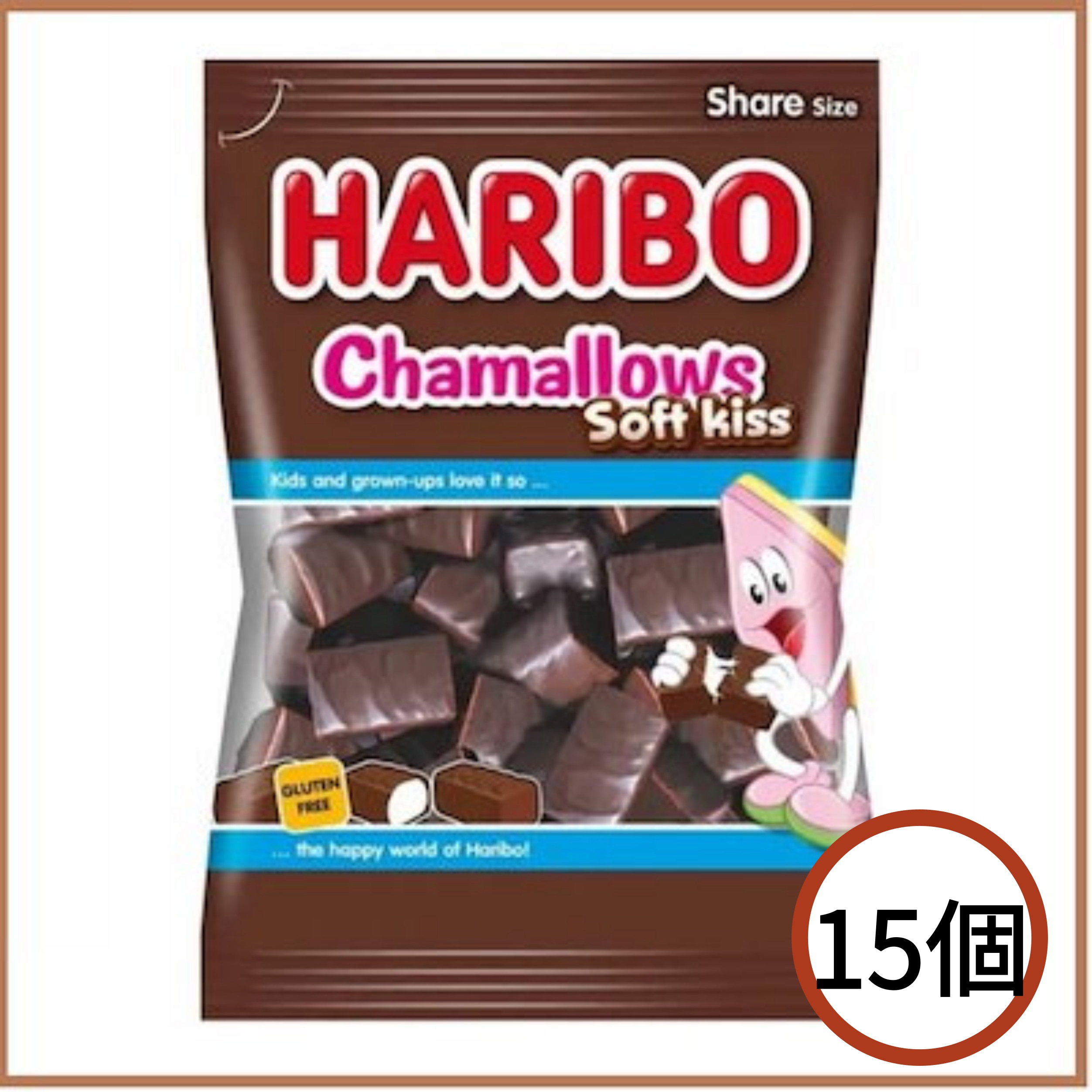 【正規品】 ソフトキッスチョコレートマシュマロ 200g 15個 / マシュマロ韓国