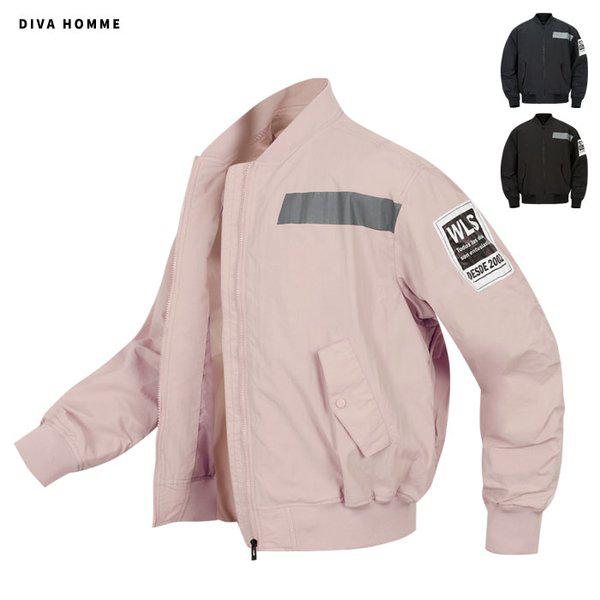 ナチュラルオーバーフィットプリントブルゾン