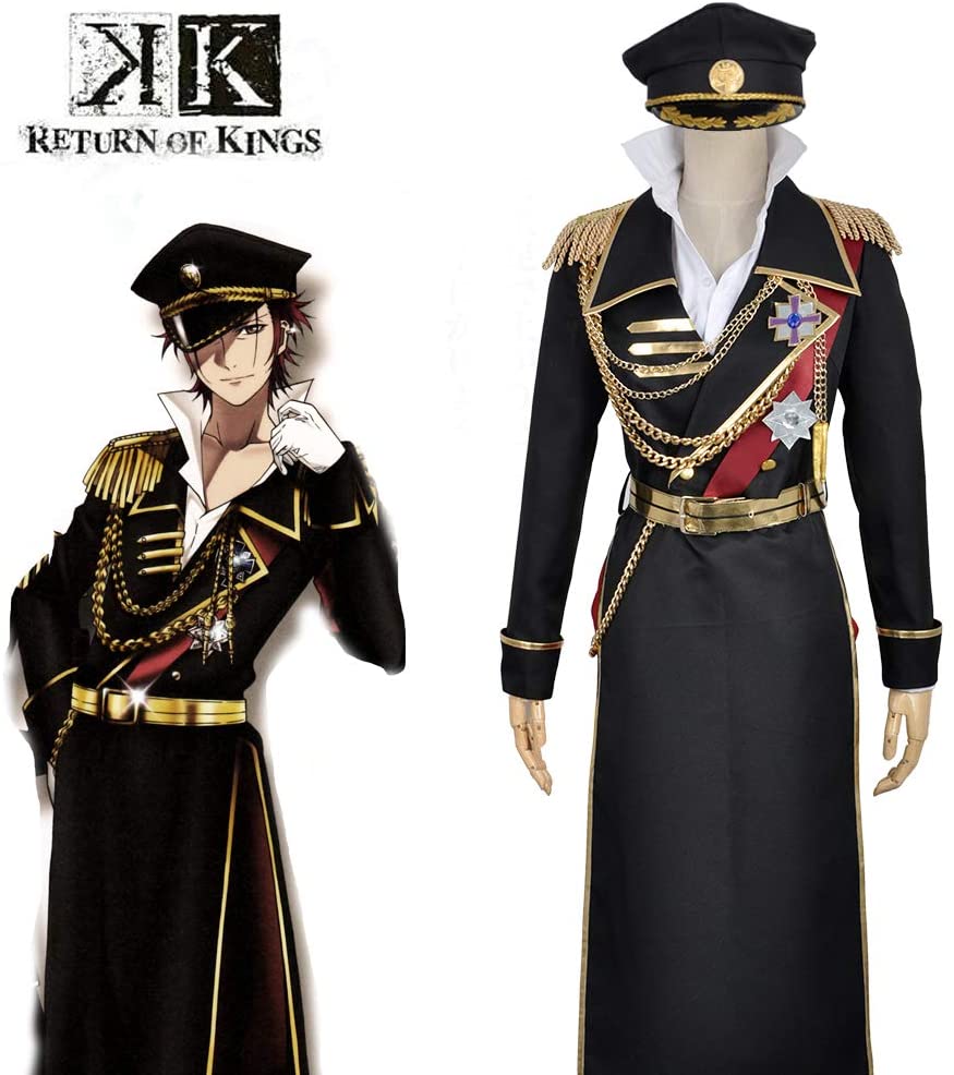 K MISSING KINGS 別冊spoon.軍服 周防尊 コスプレ衣装