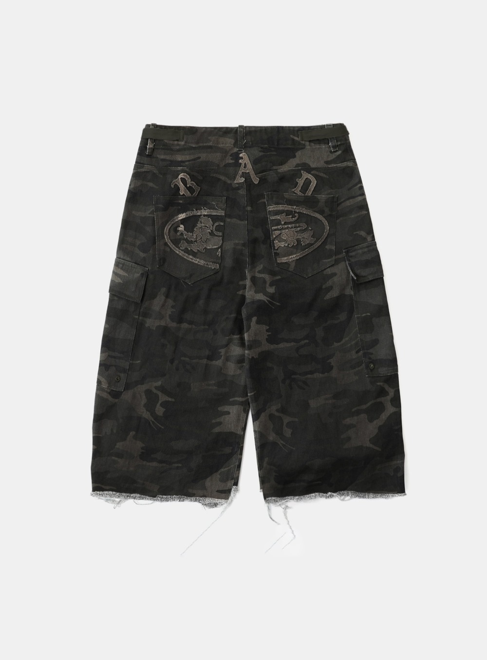 【BADBLOOD】 ALPHA 3 BERMUDA PANTS : DARK CAMO