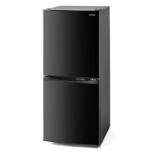 アイリスオーヤマ 冷蔵庫 142L 冷凍冷蔵庫 ノンフロン ブラック IRSD-14A-B
