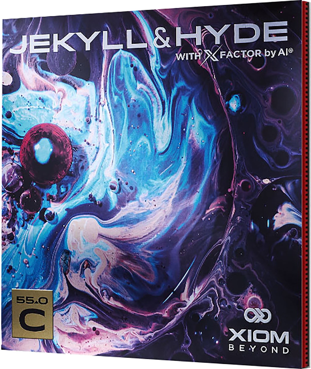 エクシオン ジキル＆ハイド C55.0 卓球 ラバー 850037-0020