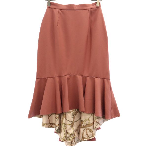 未使用 ミディ丈 マーメイドスカート M ピンク レディース