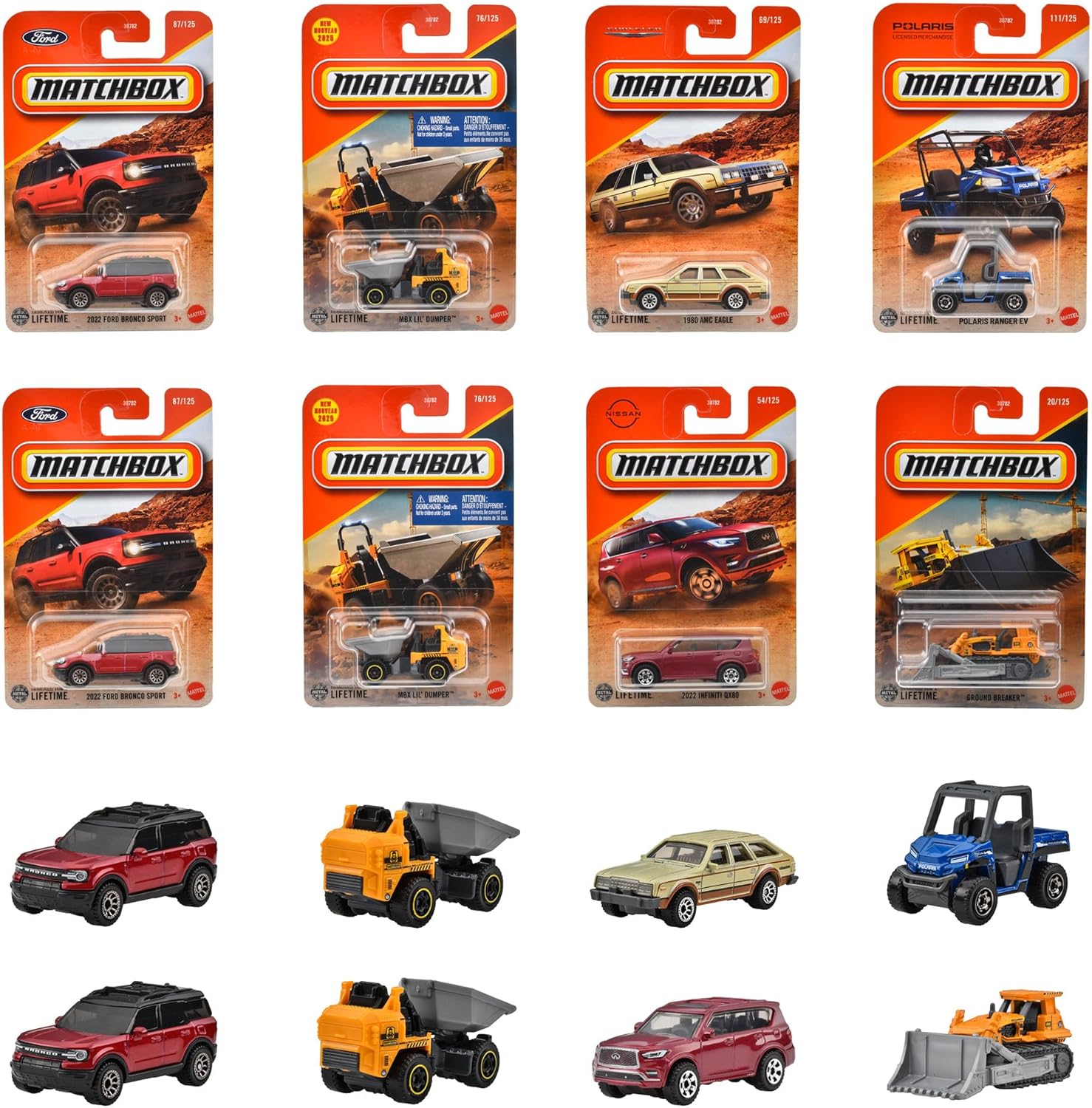 マッチボックス Matchbox ベーシックカー アソート 乗り物おもちゃ ミニカー 24台入り BOX販売 3歳から マルチ 98CC-30782