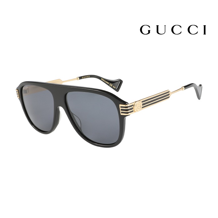 GUCCI[GUCCI] 100% Authentic Unisex Frame / GG0587S 001_J [57] / Free delivery / ﾘﾕ碎