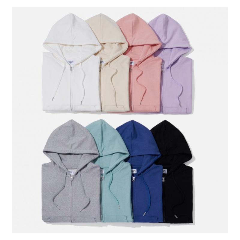 韓国公式ブランド MELANGE MASTER / WOMEN S OVER FIT HOOD SWEAT ZIP-UP フードジップアップ 5,600円