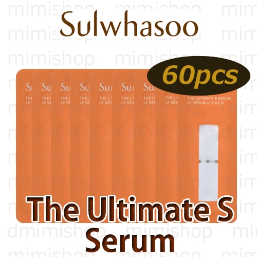 【NEW】珍雪(ジンソル) セラム 1ml*60枚 サンプル／The Ultimate S／Renewal 5,933円