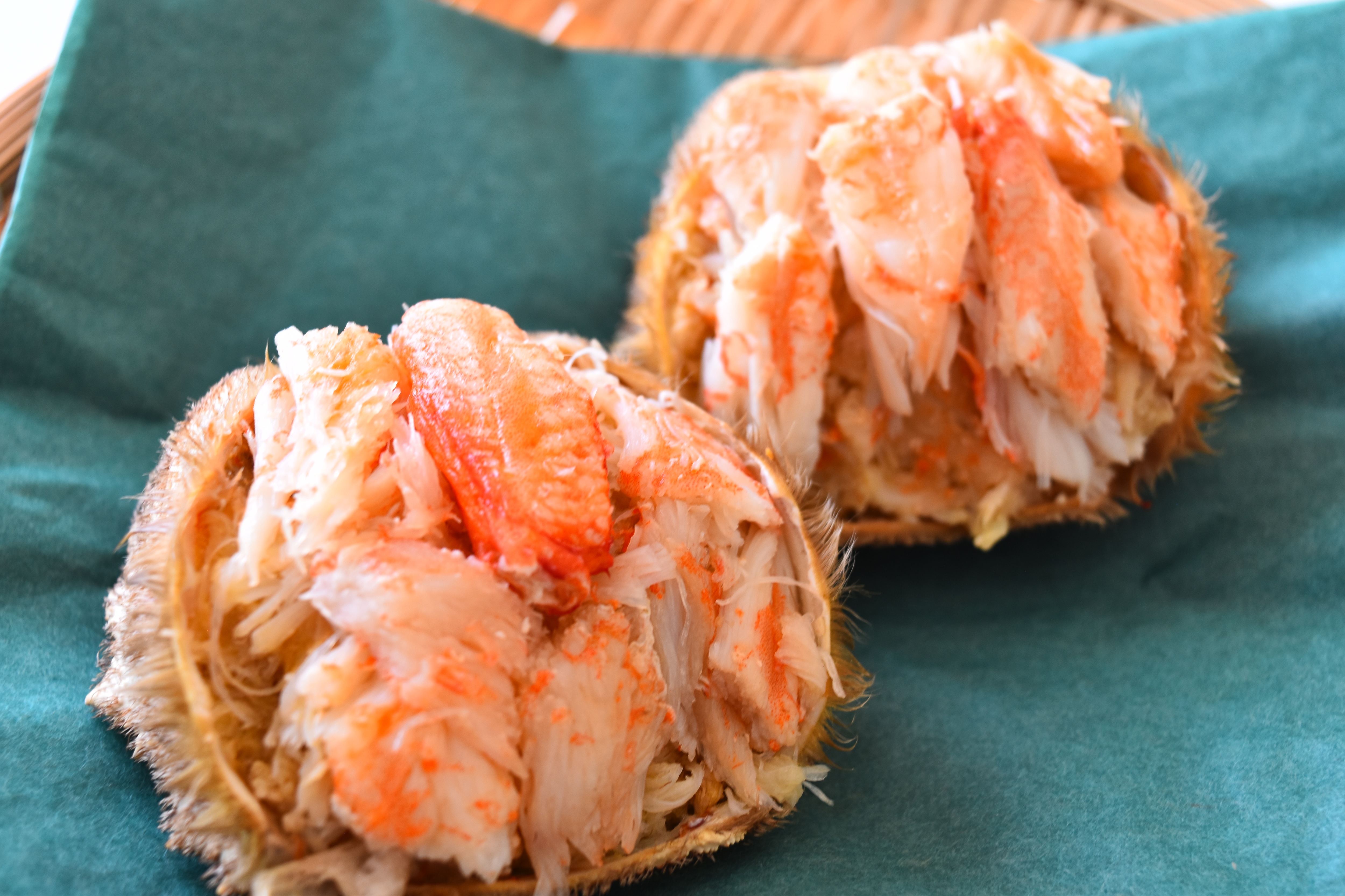 北海道産！まるごと毛蟹の甲羅盛り【4杯】
