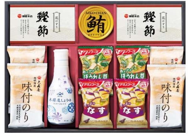 ヤマサ本醸造しょうゆ&大森屋味付のりギフト NYO-DO