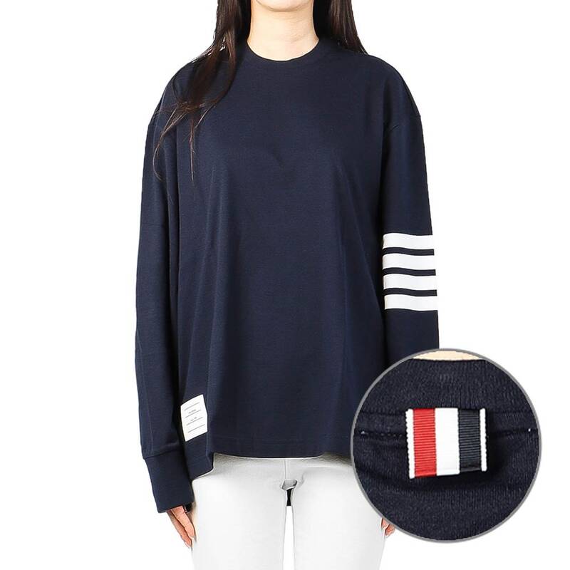 レディース オーバーサイズ長袖Tシャツ (FJS066A 06221 415) 2025年春夏