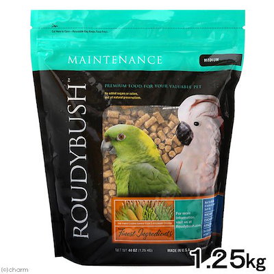 他サイト： ラウディブッシュ　デイリーメンテナンス（ミディアム）　１．２５ｋｇ　正規品　鳥　フード　ＣＲＣ55―20―30―10―00の商品画像