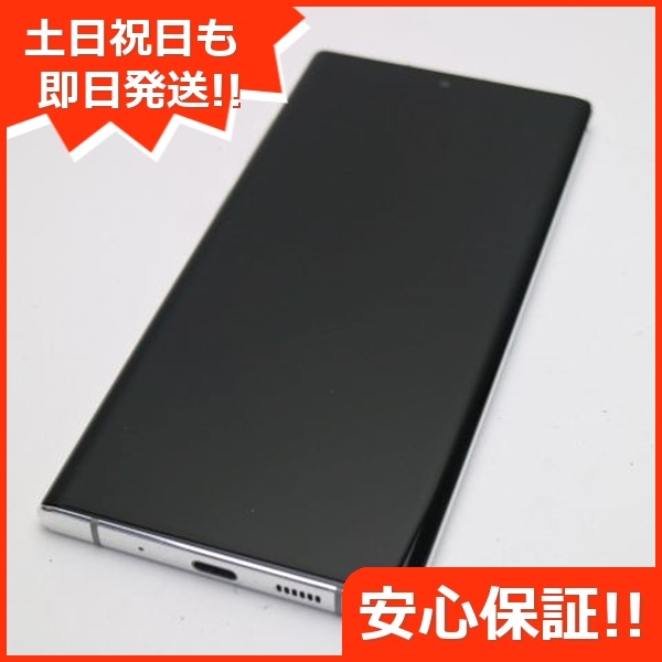 美品 SC-01M オーラホワイト スマホ SIMロック解除済み 181