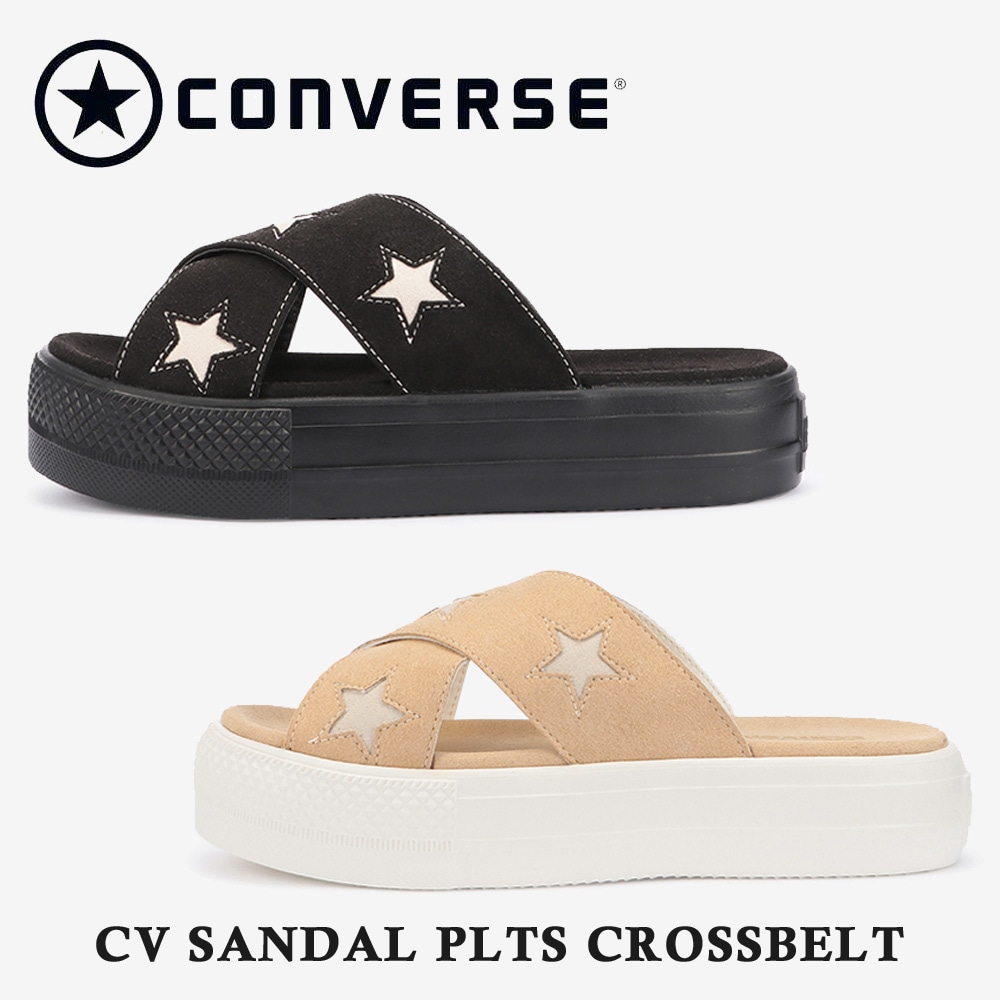 コンバース サンダル レディース CV PLTS クロスベルト converse CV SANDAL PLTS CROSSBELT 5,114円