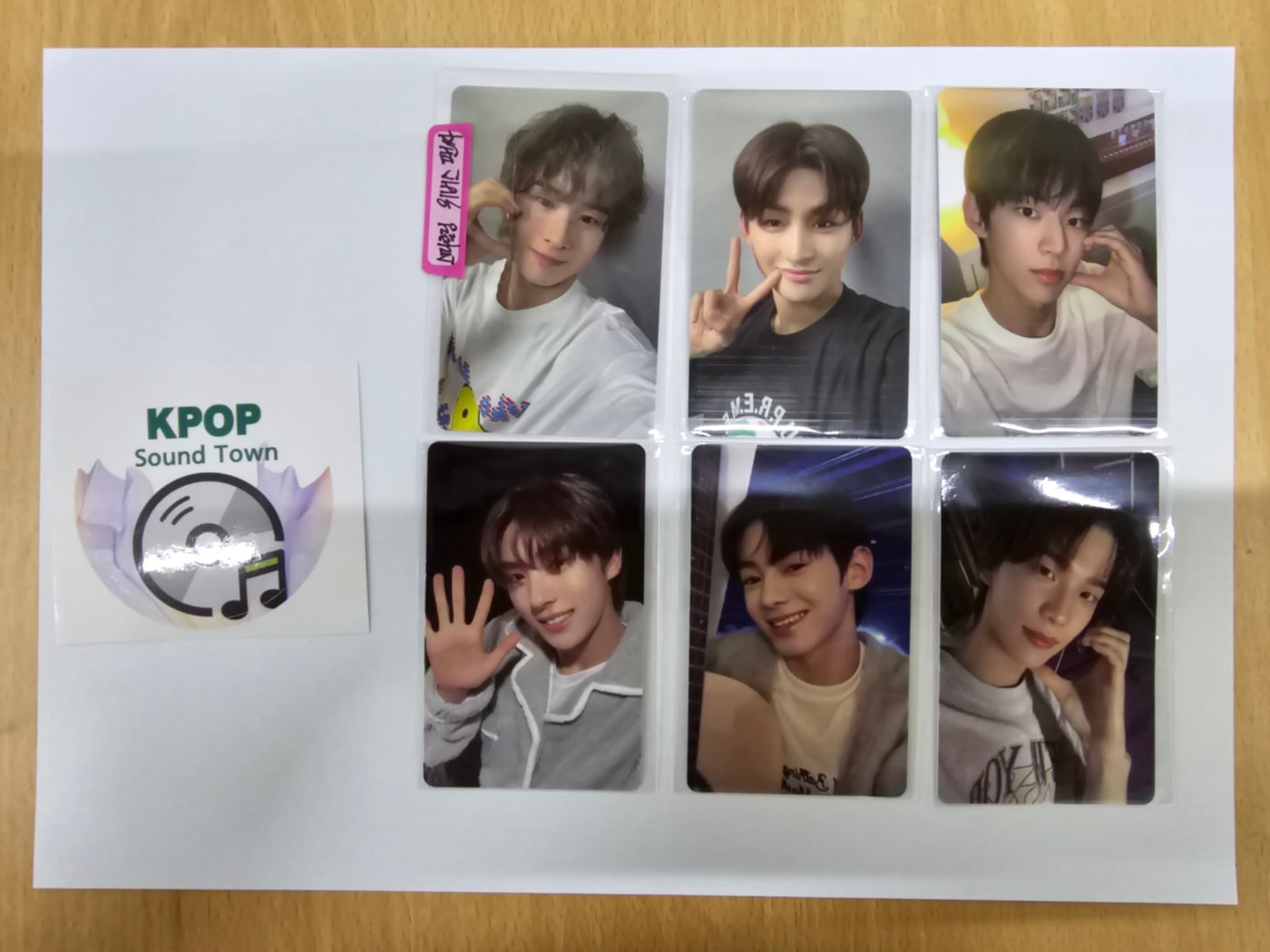 [WEVERSE FANSIGN 6種/1set ] TWS - 1st Mini Album Sparkling Blue(NO ALBUM,ONLY PHOTOCARD)