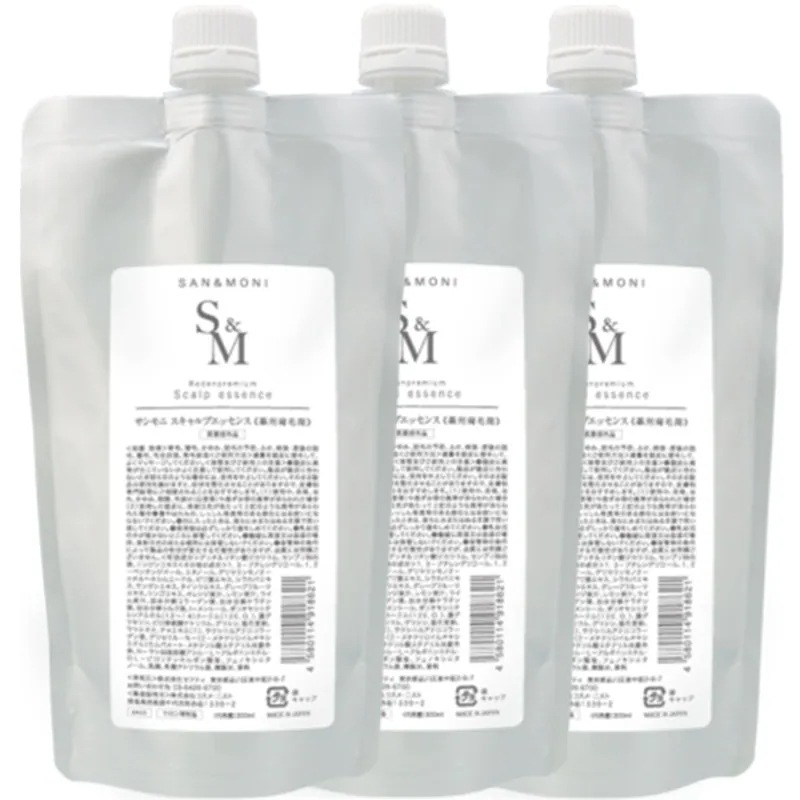 セフ ティ SAN&MONII サンモニ スキャルプエッセンス 300mL ×3個 セット 詰め替え スカルプエッセンス