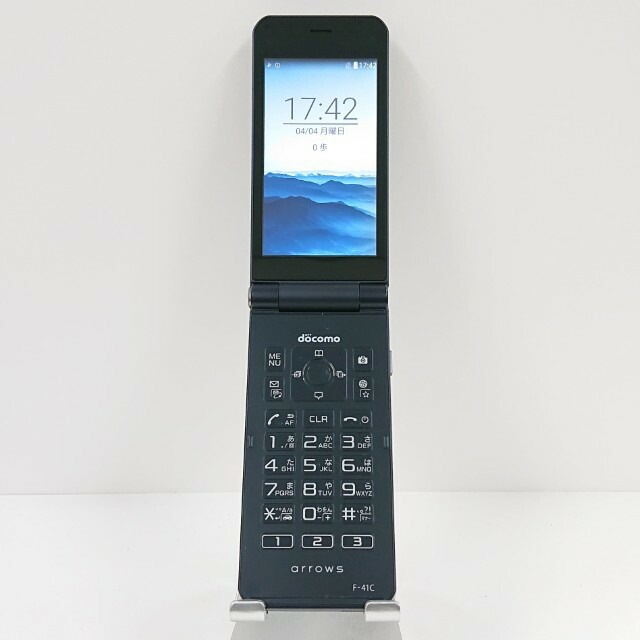 arrows ケータイ ベーシック F-41C ドコモ ネイビー 送料無料 本体 c19635