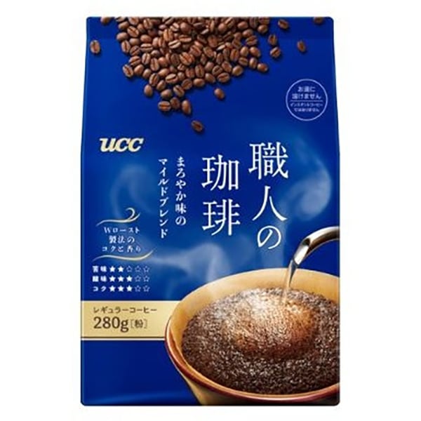 UCC 職人の珈琲 まろやか味のマイルドブレンド SAP 280g× 6 メーカー直送