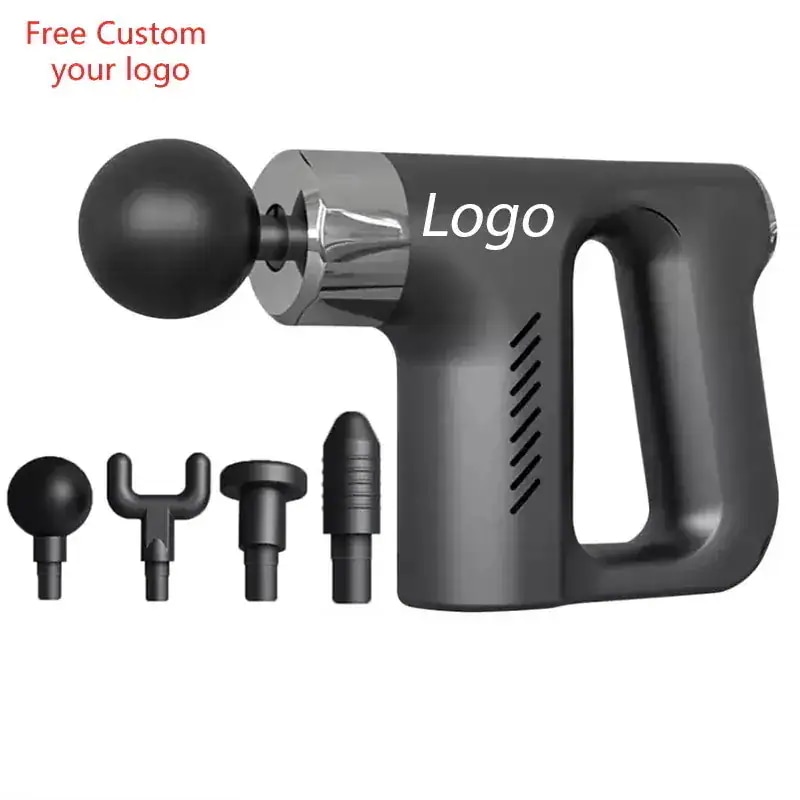 新品筋肉刺激マッサージガン 和らげるフィットネスマッサージャー カスタムロゴ ディープリラックス 全身ケア 筋肉痛 ャー