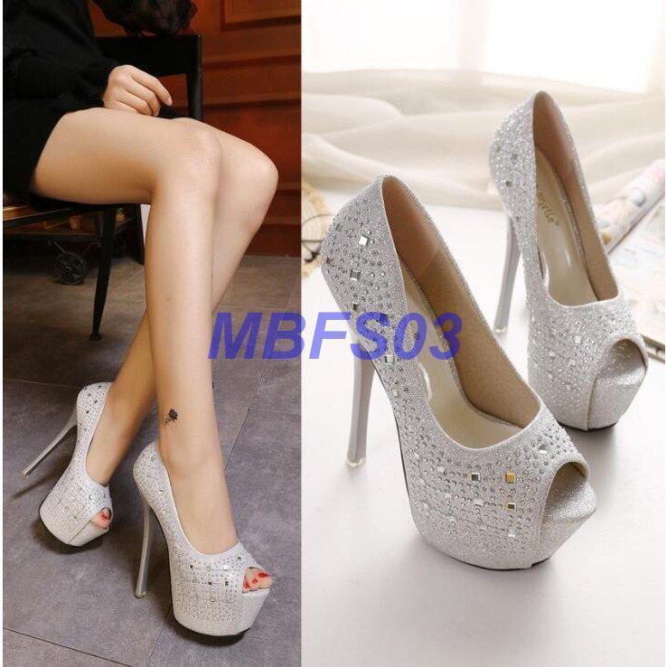 [入荷]パンプス靴レディースキャバ結婚式16cmヒール美脚美脚パンプスハイヒールピンヒールpumpsラインストーンパンプスキラキラ