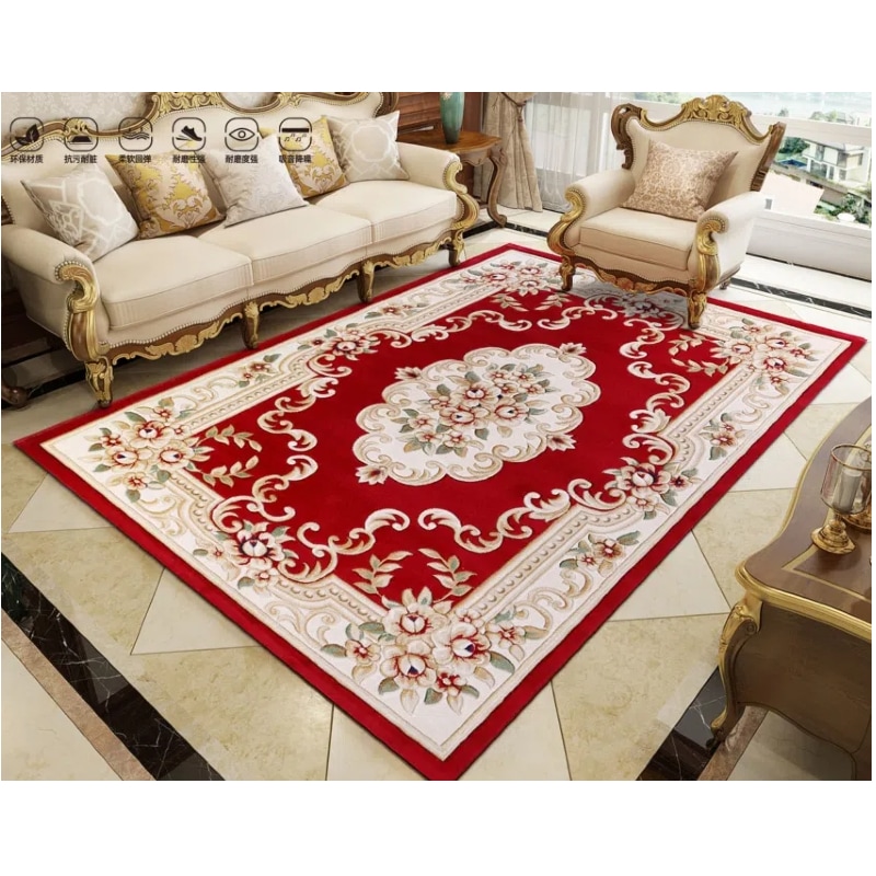 80cm*120cm　赤　激安美品 最高級 絨毯　サイズは９個　色は四つ　カーペット/美術品 9,379円