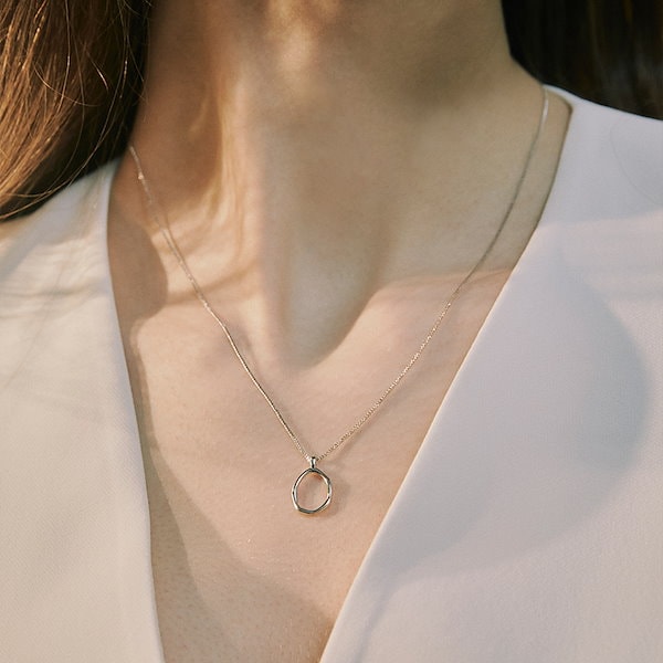 【Hei】haze pendant necklace〜ネックレス★ITZY着用 2021SS Qoo10] Hei SHINee / BTS / ITZY