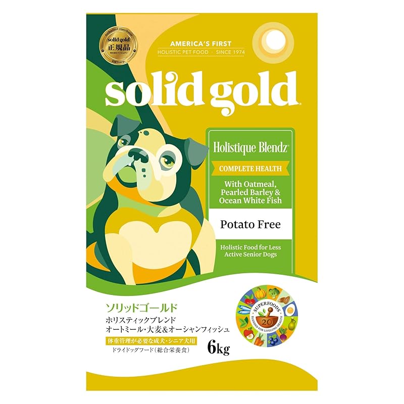 ソリッド ゴールド ホリスティックブレンド6kg