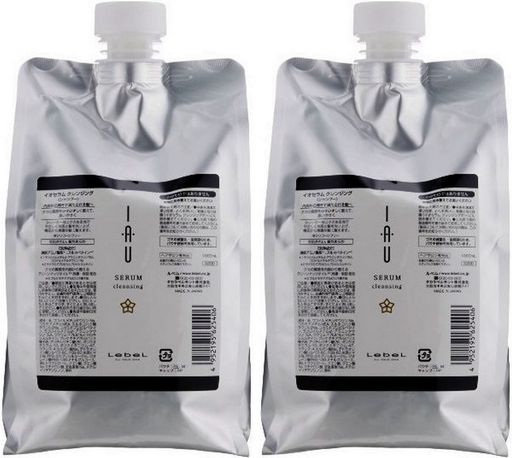 ルベル イオ セラム クレンジング シャンプー 1000mL ×2個セット 詰め替え用 業務用 Lebel iau SERUM